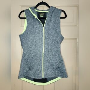 Tek Gear Women's Gray Sleeveless Hoodie